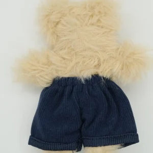 Rib knit navy pants