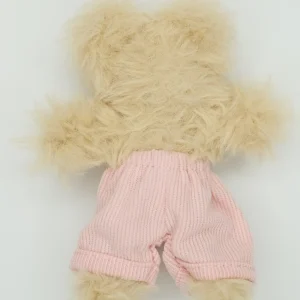 Rib knit light pink pants