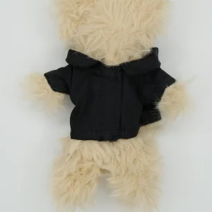 Collar black shirt