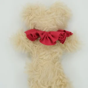 Ruffled Bow Red