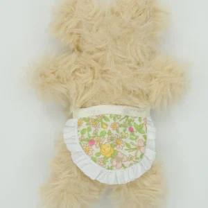 Apron flowered Green and Yellow