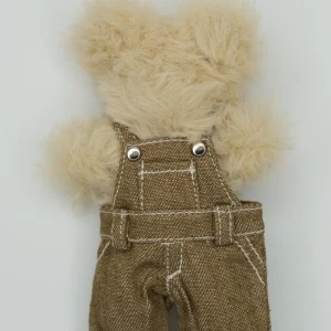 Overall pants jeans brown