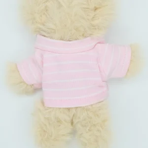 Thin stripe white pink shirt