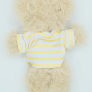 Thin striped white yellow shirt