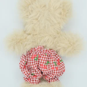 Shepherd check cherry red pants