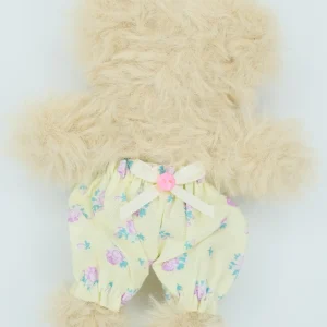 Yellow pink rose pants