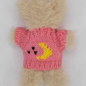Knit pink moon shirt