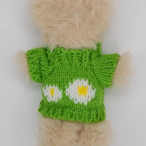 Knit green daisy shirt