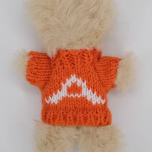 Knit orange "A" shirt
