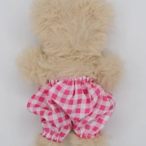 Gingham check pink pants